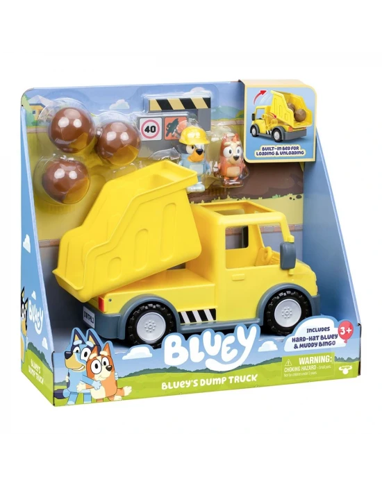 Bluey Damperli Kamyon ve Figür Oyun Seti 17673