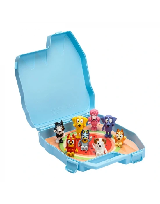 Bluey Delüks Taşıma Çantası ve 8li Figür Set 17638