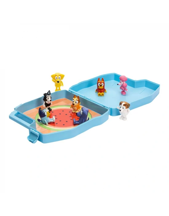 Bluey Delüks Taşıma Çantası ve 8li Figür Set 17638