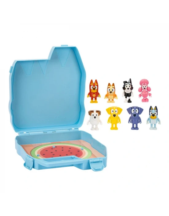 Bluey Delüks Taşıma Çantası ve 8li Figür Set 17638