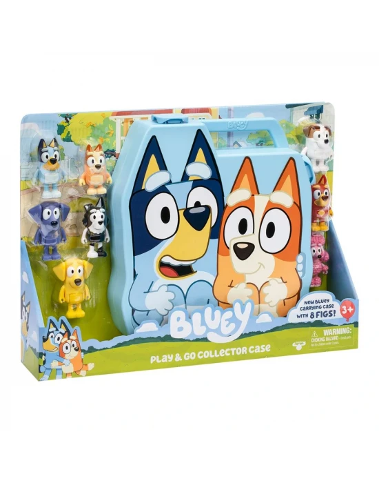 Bluey Delüks Taşıma Çantası ve 8li Figür Set 17638
