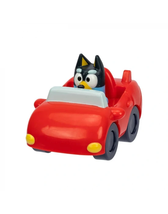 Bluey Figürlü Mini Araçlar - Bandit Cabrioda