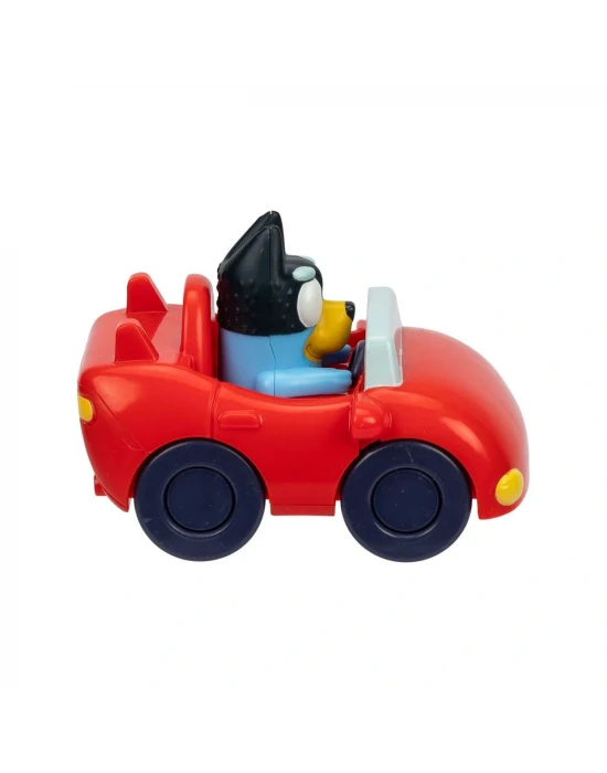 Bluey Figürlü Mini Araçlar - Bandit Cabrioda