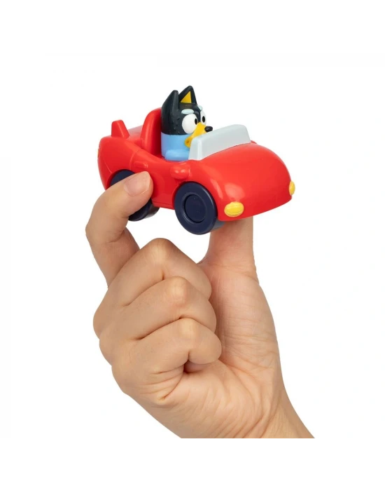 Bluey Figürlü Mini Araçlar - Bandit Cabrioda