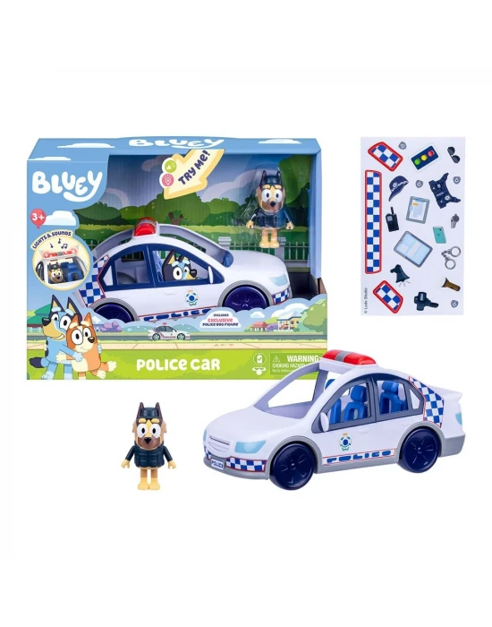 Bluey Polis Arabası Sesli ve Işıklı 1 Figür 19202