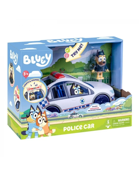 Bluey Polis Arabası Sesli ve Işıklı 1 Figür 19202