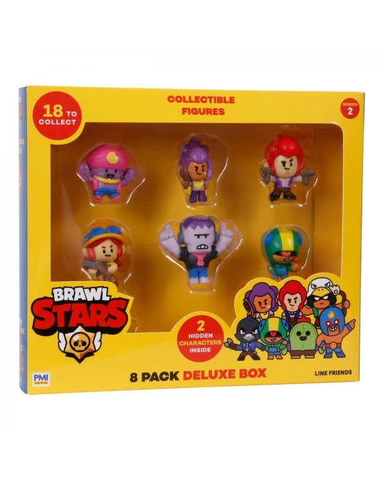 Brawl Stars 8li Delüks Figür - Model 4