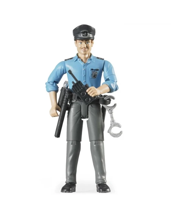 Bruder Açık Tenli Polis Memuru ve Aksesuarları