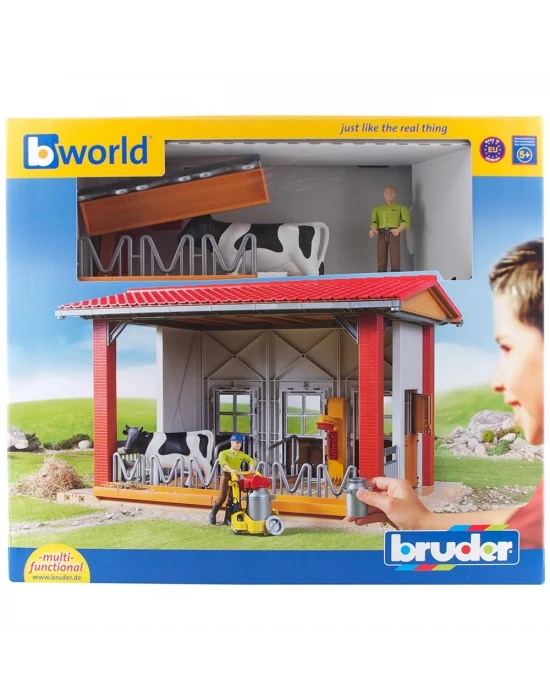 Bruder Ahır, Sağım Makinası, İnek & Çiftçi