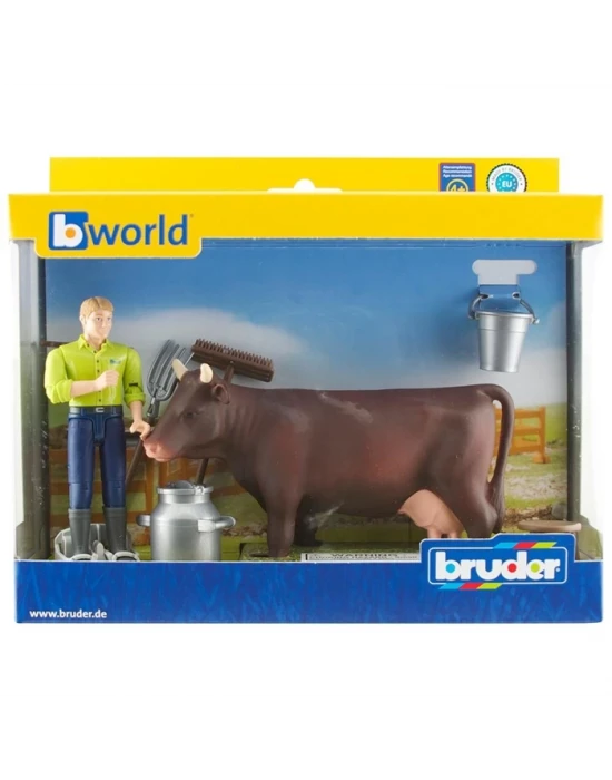 Bruder İnek, Çiftçi ve Aksesuarları
