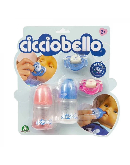 Cicciobello Oyuncak Emzik ve Biberon Aksesuar Seti CCB80000