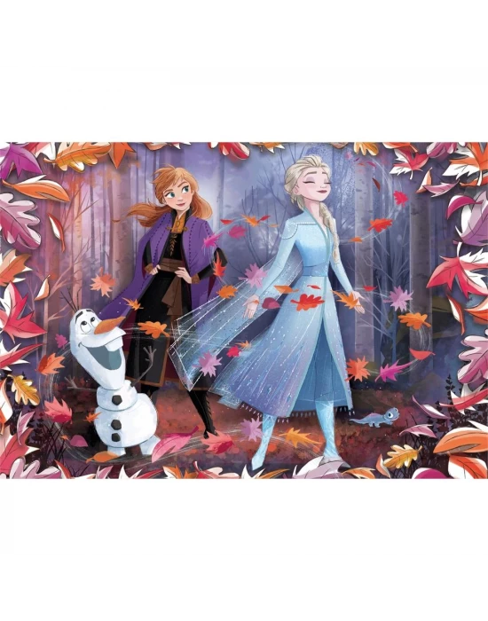 Clementoni 104 Parça Disney Frozen Brilliant Puzzle