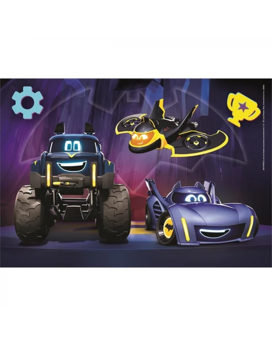 Clementoni Batwheels Puzzle 2x60 Parça 24812