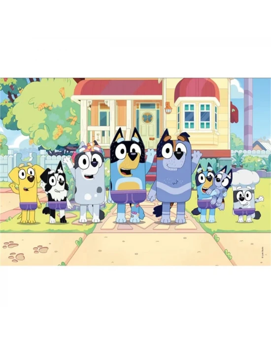 Clementoni Bluey Puzzle 2x60 Parça 24813