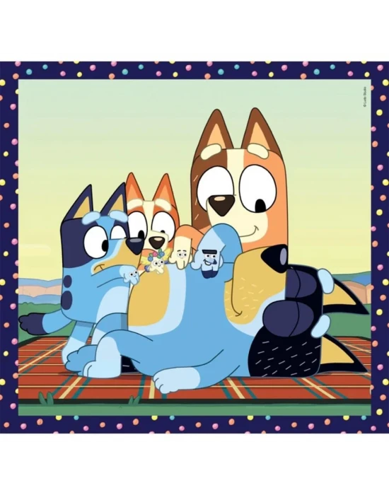 Clementoni Bluey Puzzle 3x48 Parça 25308