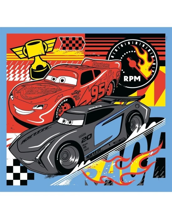 Clementoni Cars Glow Racers Puzzle 3x48 Parça 25309
