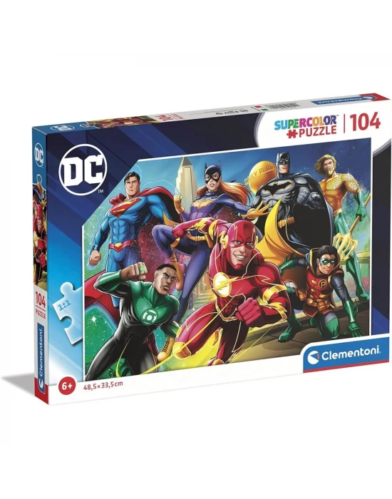 Clementoni DC Comics Justice League Puzzle 104 Parça 25721