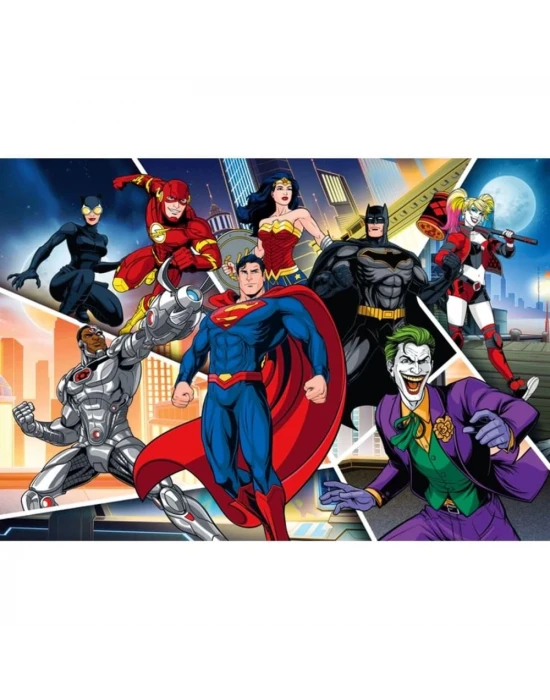 Clementoni DC Comics Justice League Puzzle 104 Parça 25722