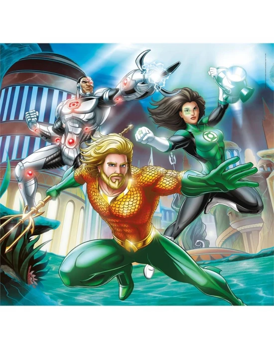 Clementoni DC Justice League Puzzle 3x48 Parça 25296