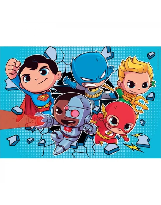 Clementoni DC Super Friends Puzzle 2x60 Parça 21624