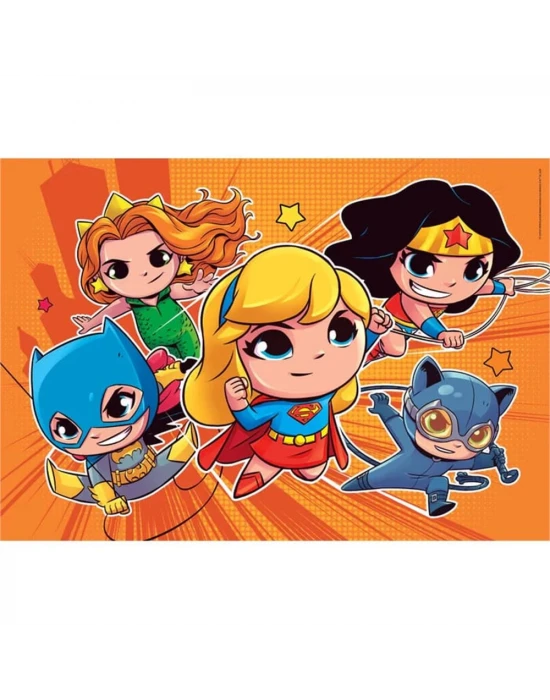 Clementoni DC Super Friends Puzzle 2x60 Parça 21624