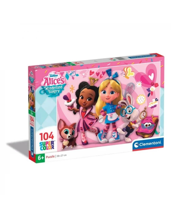 Clementoni Disney Alices Wonderland Bakery Puzzle 104 Parça 2575