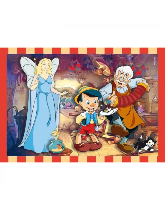 Clementoni Disney Classics 4 in 1 Puzzle 72 Parça 21523