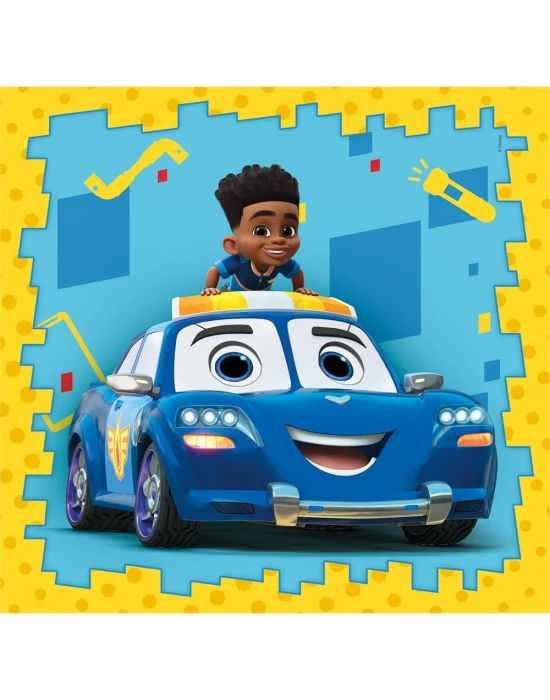 Clementoni Disney Firebuds Puzzle 3x48 Parça 25311