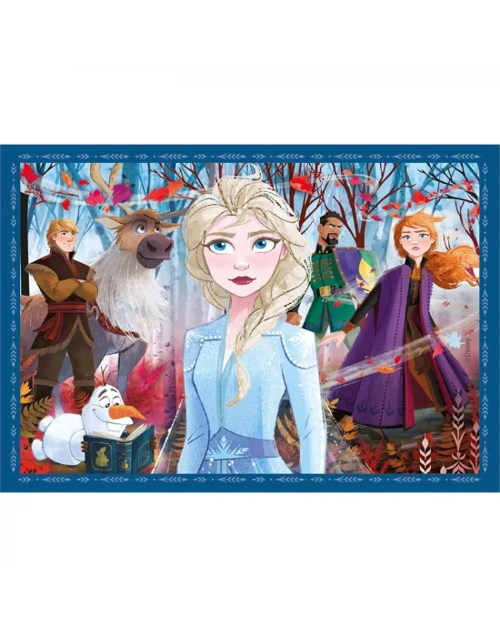 Clementoni Disney Frozen 4 in 1 Puzzle 72 Parça 21518
