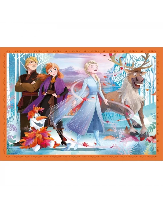 Clementoni Disney Frozen 4 in 1 Puzzle 72 Parça 21518