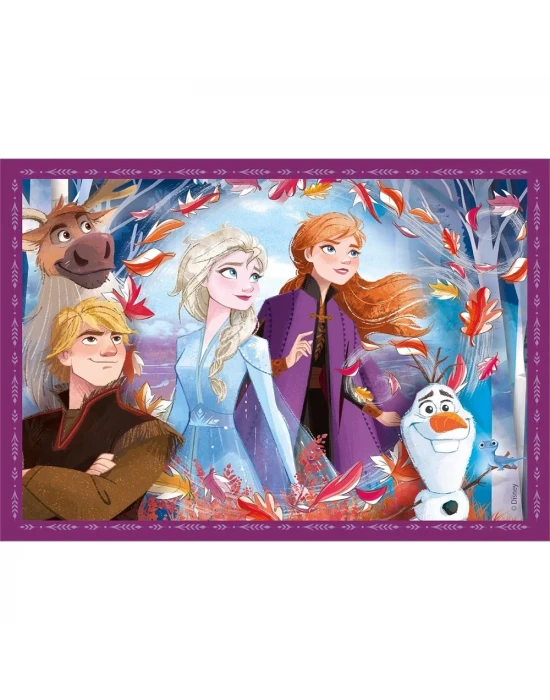 Clementoni Disney Frozen 4 in 1 Puzzle 72 Parça 21518