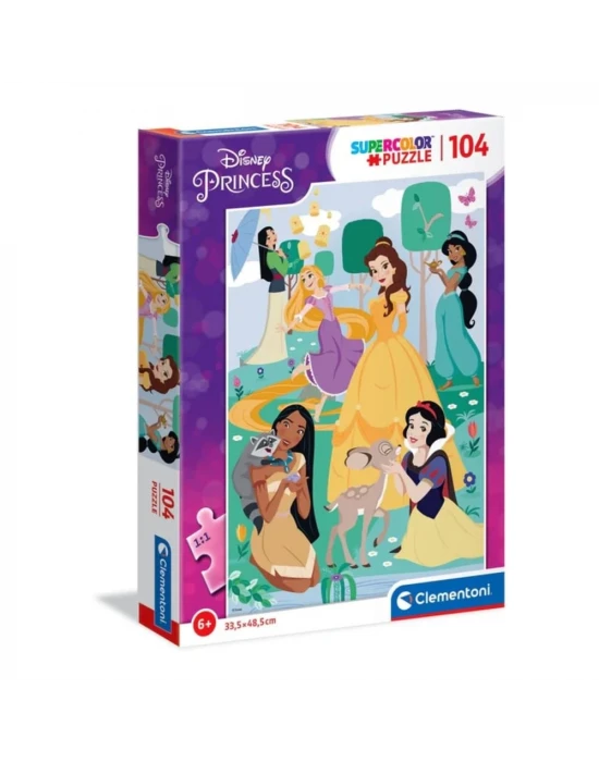 Clementoni Disney Prenses Puzzle 104 Parça 25736