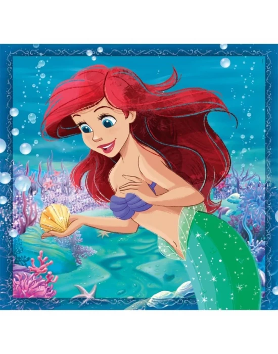 Clementoni Disney Prenses Puzzle 3x48 Parça 25304
