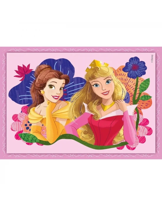 Clementoni Disney Princess Puzzle 4 in 1 72 Parça 21517
