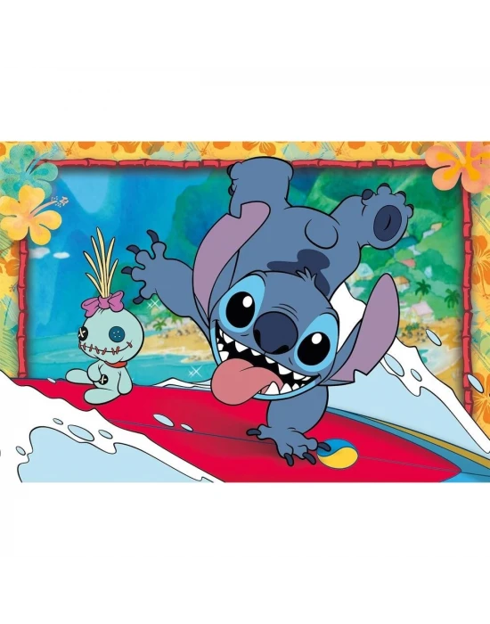 Clementoni Disney Stitch Puzzle 2x20 Parça 24809