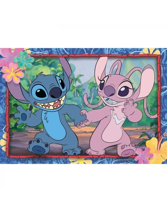 Clementoni Disney Stitch Puzzle 2x20 Parça 24809