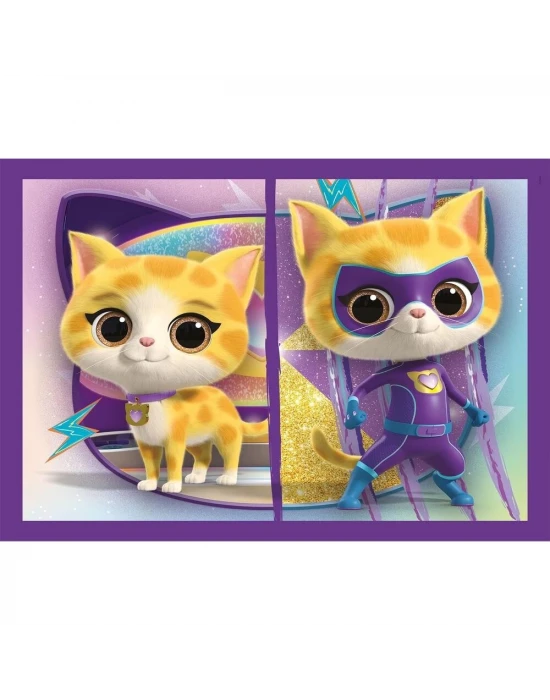 Clementoni Disney Super Kitties Puzzle 4 in 1 21531