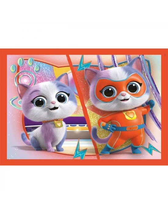 Clementoni Disney Super Kitties Puzzle 4 in 1 21531