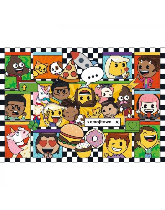 Clementoni Emoji Town Puzzle 180 Parça 29066