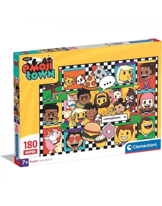 Clementoni Emoji Town Puzzle 180 Parça 29066