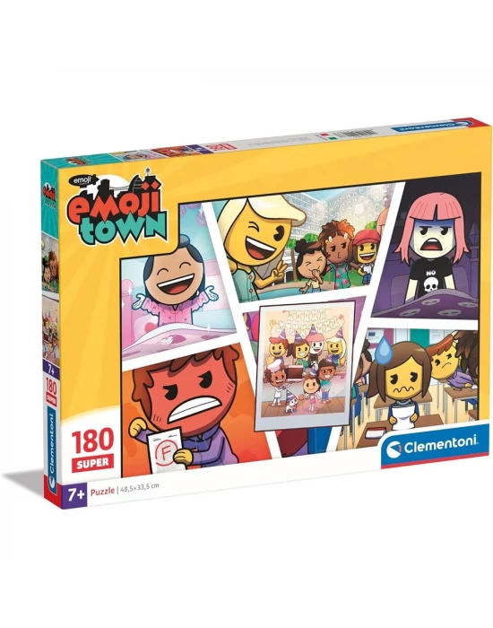 Clementoni Emoji Town Puzzle 180 Parça 29067