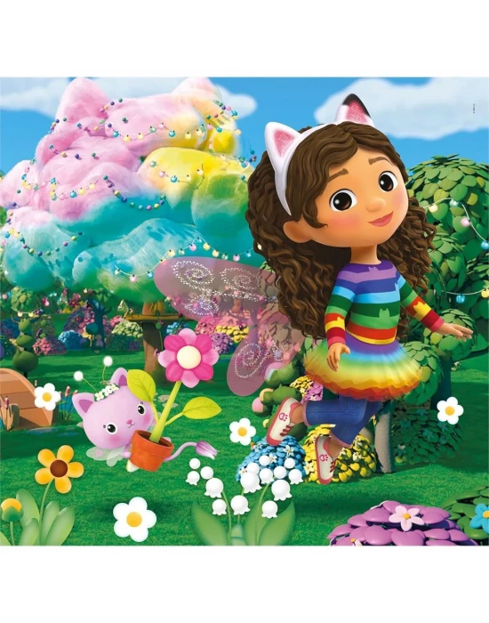 Clementoni Gabbys Dollhouse Puzzle 3x48 Parça 25295