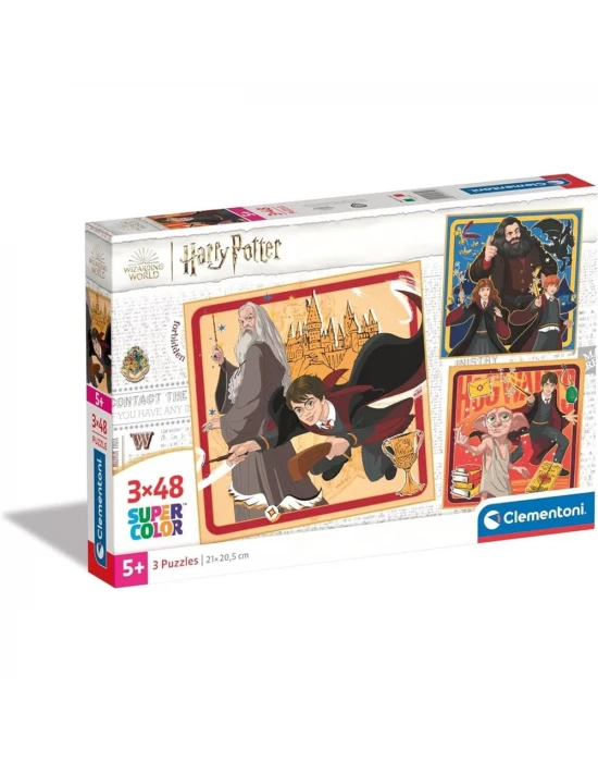 Clementoni Harry Potter Puzzle 3x48 Parça 25312