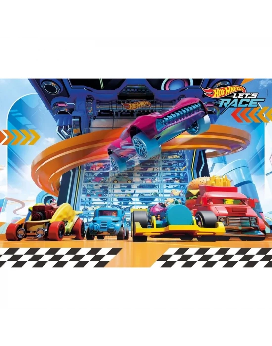 Clementoni Hot Wheels Lets Race Puzzle 104 Parça 25777
