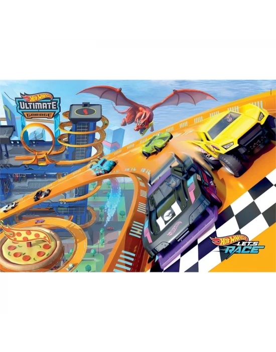 Clementoni Hot Wheels Puzzle 104 Parça 25760