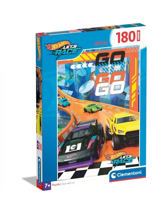 Clementoni Hot Wheels Puzzle 180 Parça 29789