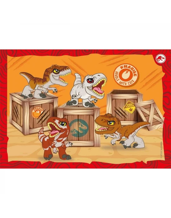 Clementoni Jurassic World 4 in 1 Puzzle 72 Parça 21521
