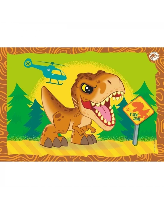 Clementoni Jurassic World 4 in 1 Puzzle 72 Parça 21521