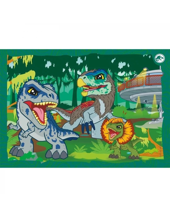 Clementoni Jurassic World 4 in 1 Puzzle 72 Parça 21521