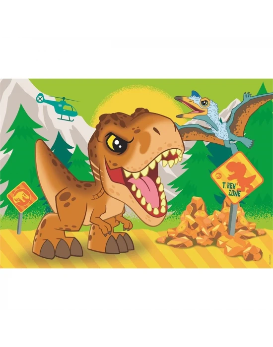 Clementoni Jurassic World Puzzle 2x20 Parça 24810